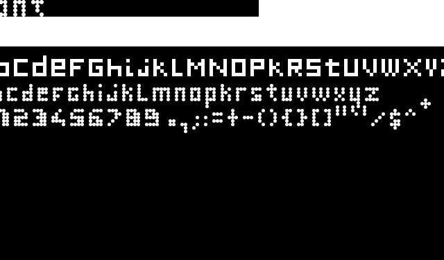 Futursploutsh typographie