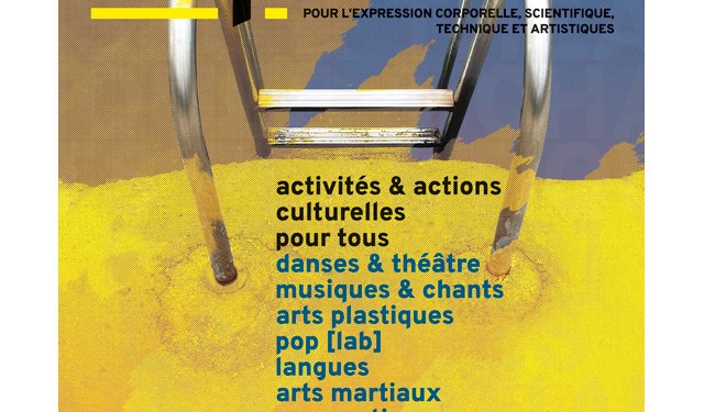 Affiche, brochure et dépliant pour la Maison populaire